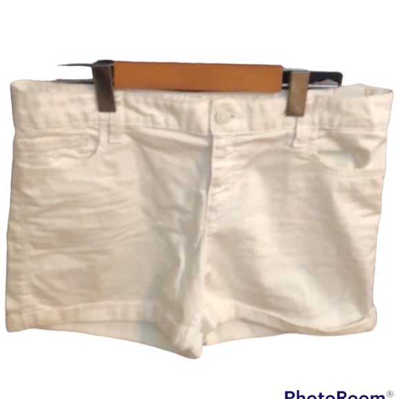 Tommy Hilfiger Pants - TOMMY HILFIGER white jean shorts size 10
